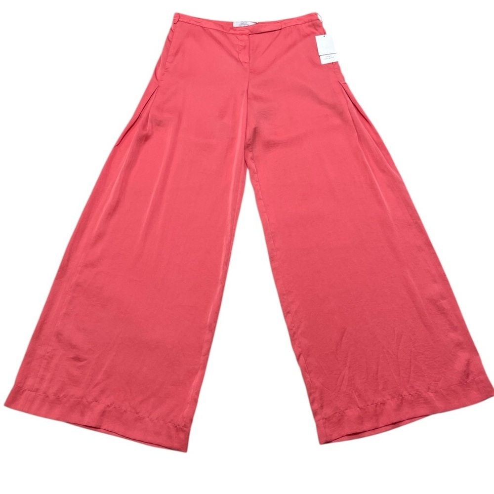 ROBERT RODRIGUEZ Palazzo Wide-Leg Coral Pants NWT Size 12